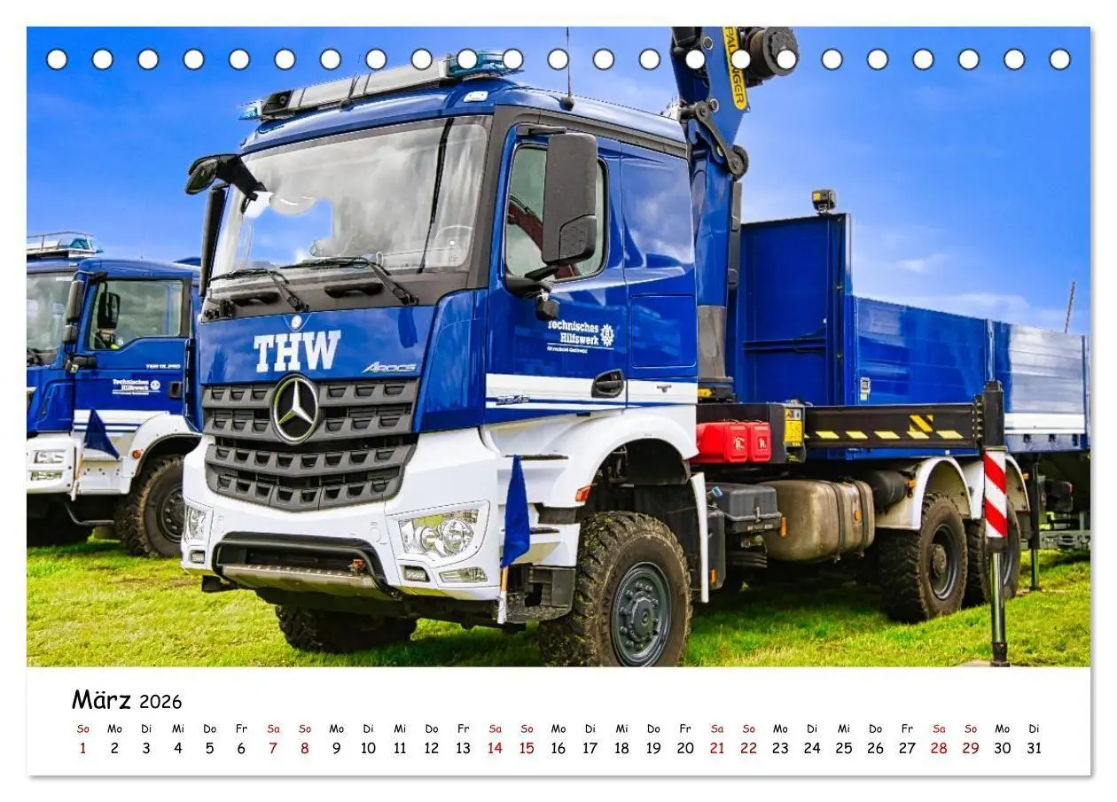 Bild: 9783516672114 | Blaulichttag, unsere Retter! (Tischkalender 2026 DIN A5 quer),...