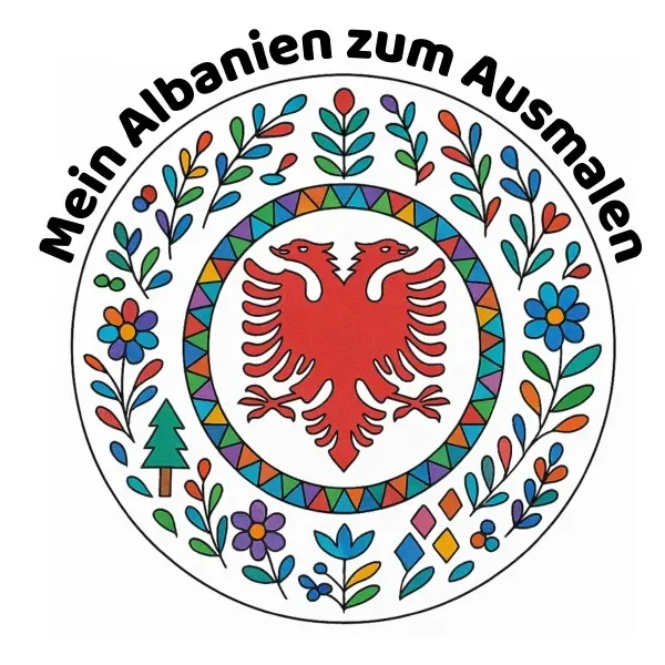 Cover: 9783565182114 | Mein Albanien zum Ausmalen | Albanische Mandalas | Yllka Krasniqi