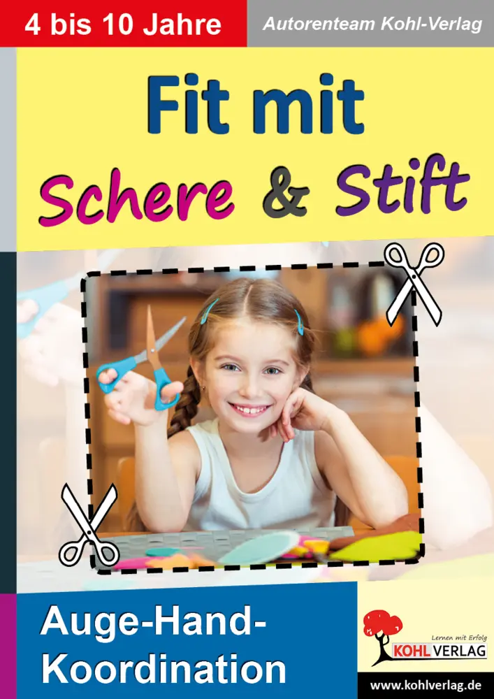 Cover: 9783960402114 | Fit mit Schere und Stift | Auge-Hand-Koordination stärken | Buch