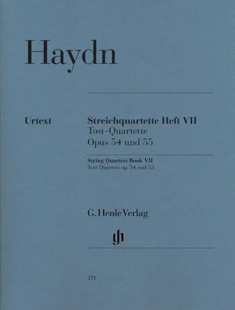 Cover: 9790201802114 | String Quartets Book VII | Tost Quartets | Joseph Haydn | Deutsch
