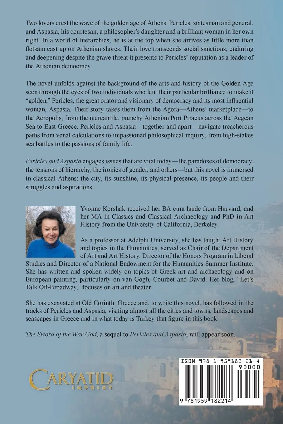 Rückseite: 9781959182214 | Pericles and Aspasia | A Story of Ancient Greece | Yvonne Korshak