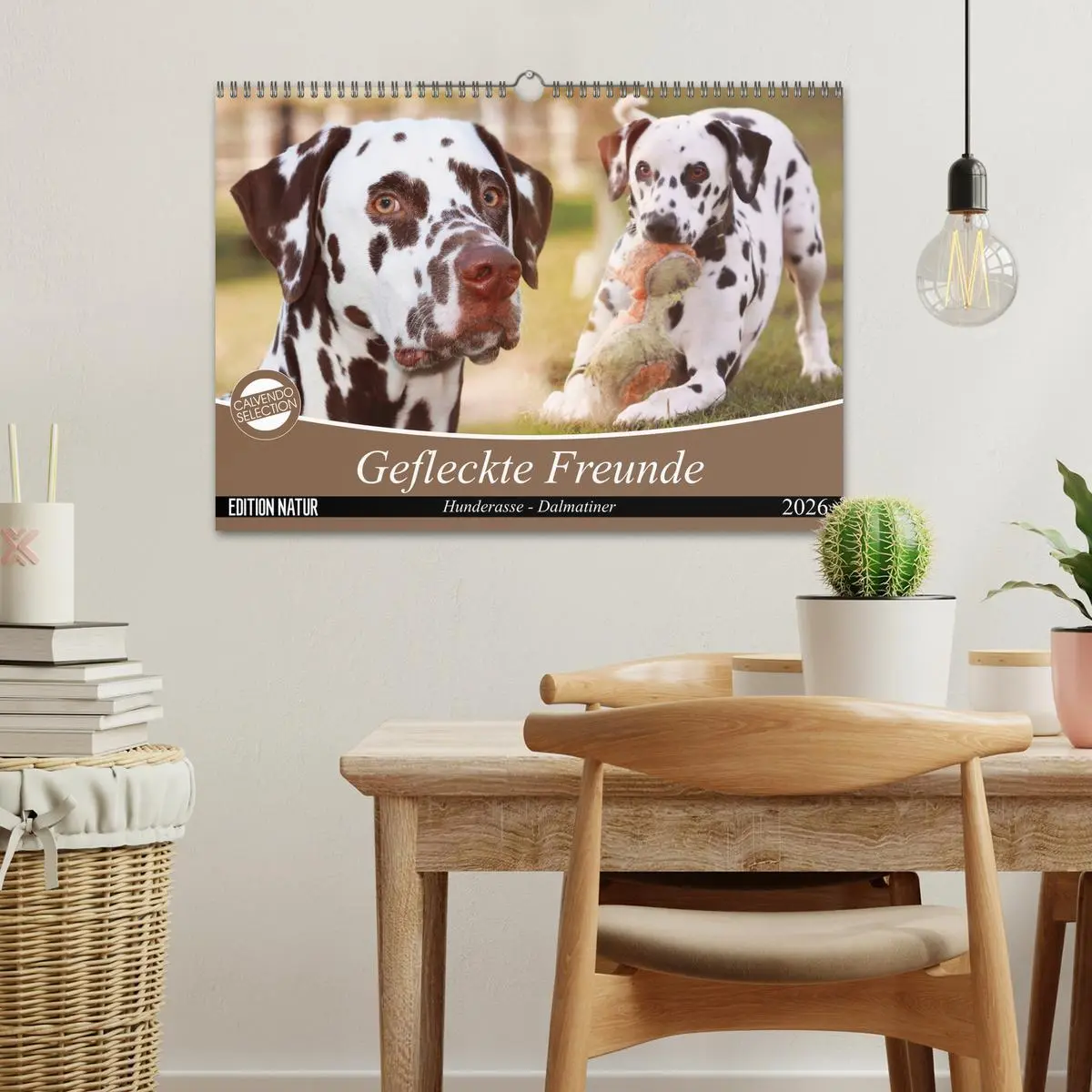 Bild: 9783457882214 | Gefleckte Freunde - Hunderasse Dalmatiner (Wandkalender 2026 DIN A3...