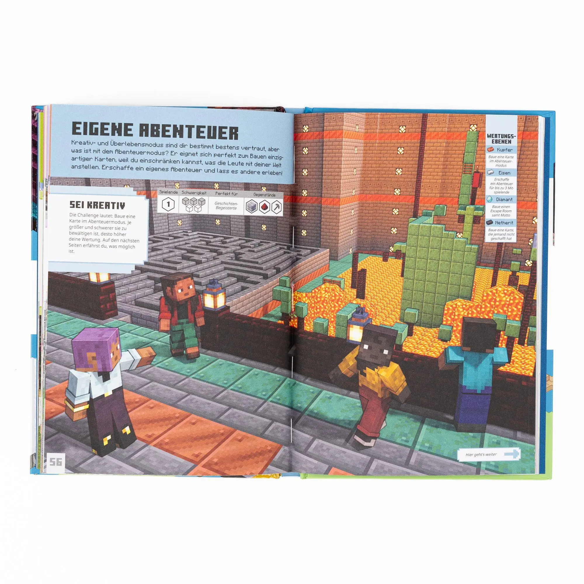Bild: 9783505152214 | Minecraft Abenteuer Challenges | Minecraft (u. a.) | Buch | 96 S.