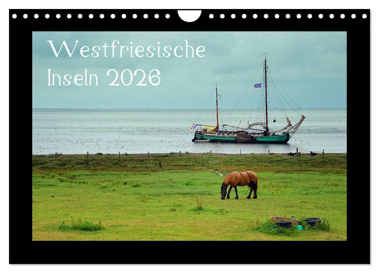 Cover: 9783516042214 | Westfriesische Inseln 2026 (Wandkalender 2026 DIN A4 quer),...
