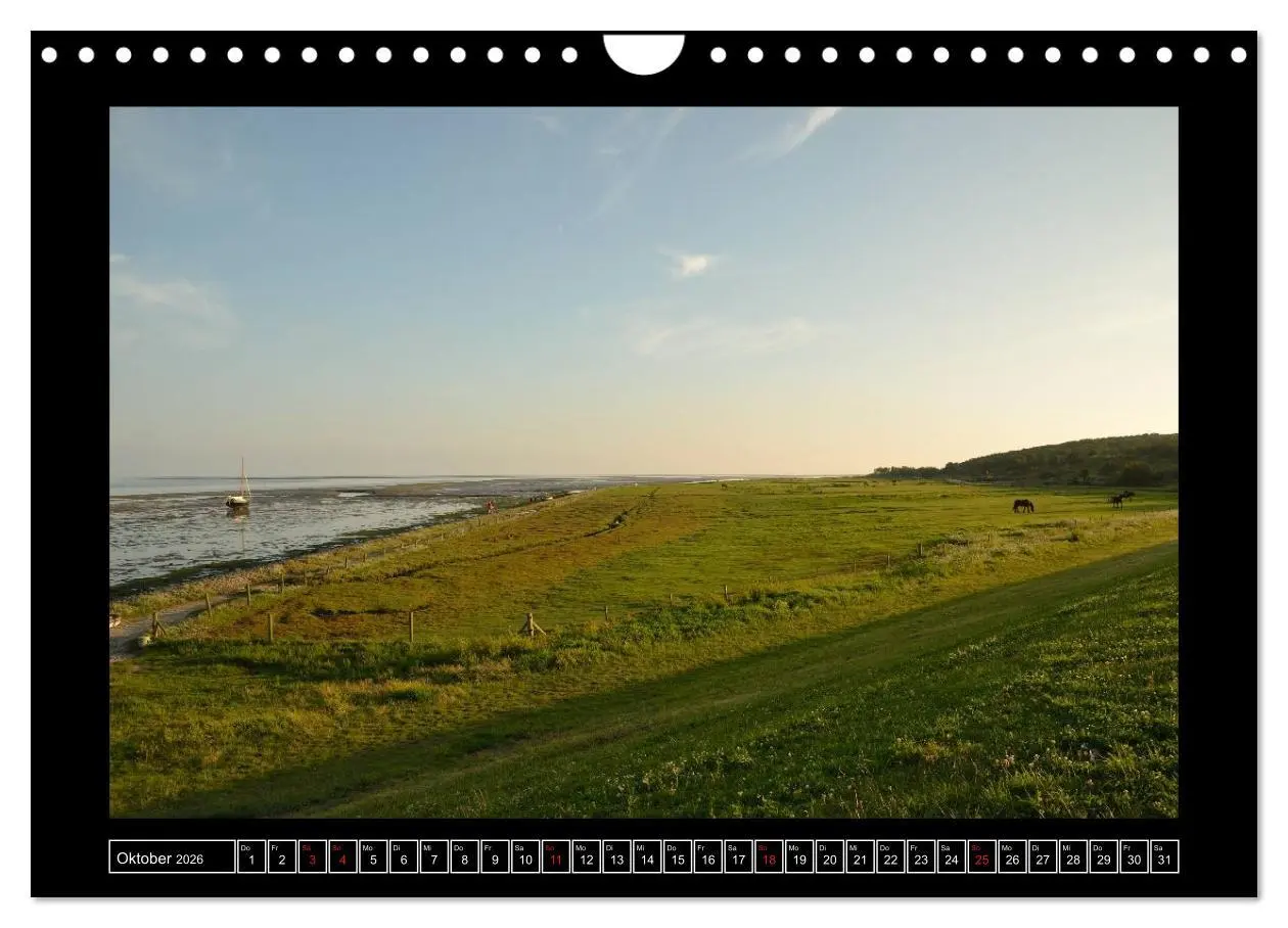 Bild: 9783516042214 | Westfriesische Inseln 2026 (Wandkalender 2026 DIN A4 quer),...
