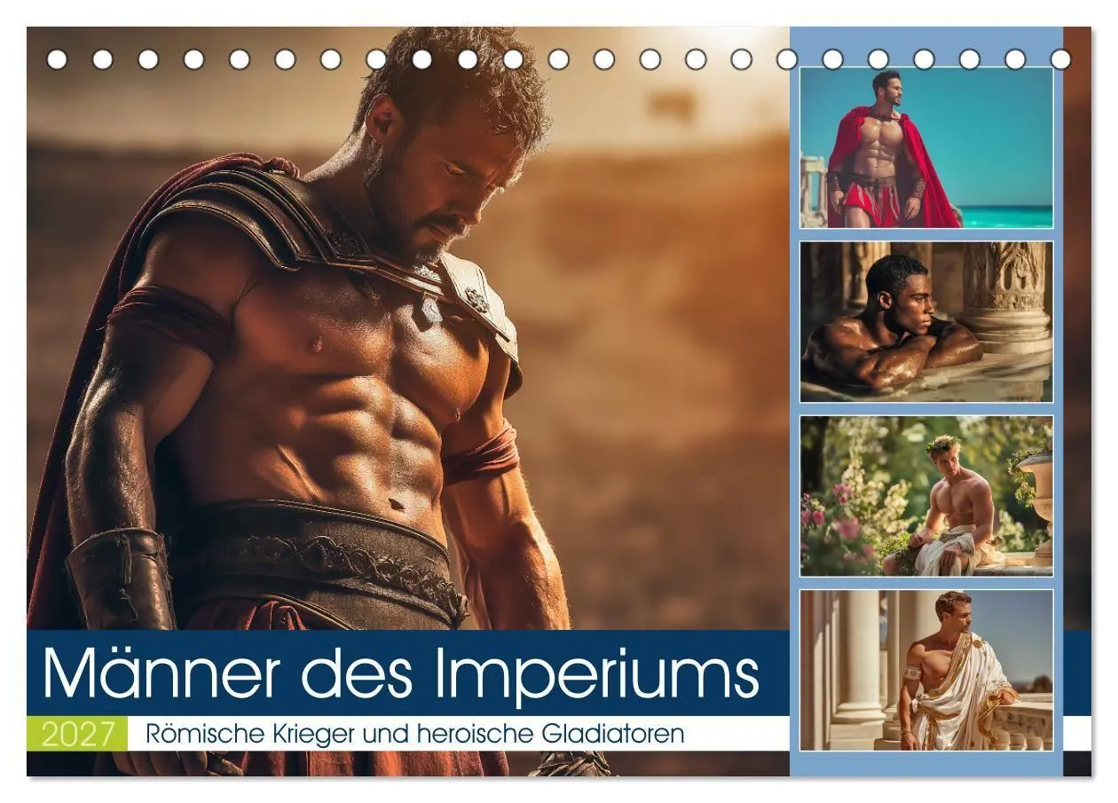 Cover: 9783516802214 | Männer des Imperiums (Tischkalender 2027 DIN A5 quer), CALVENDO...