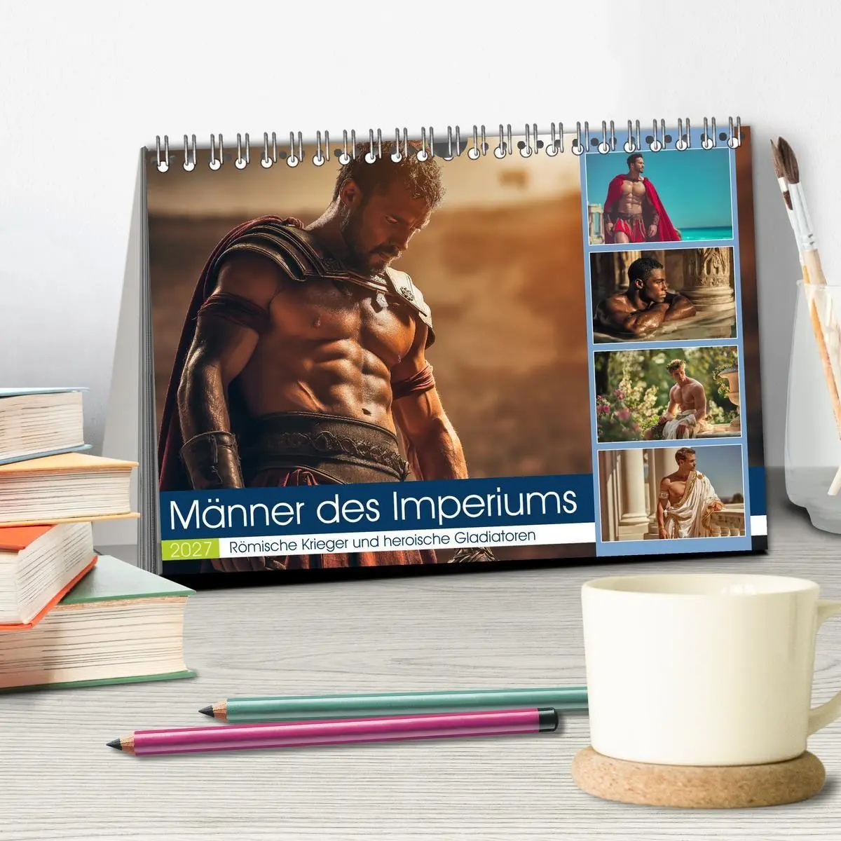 Bild: 9783516802214 | Männer des Imperiums (Tischkalender 2027 DIN A5 quer), CALVENDO...