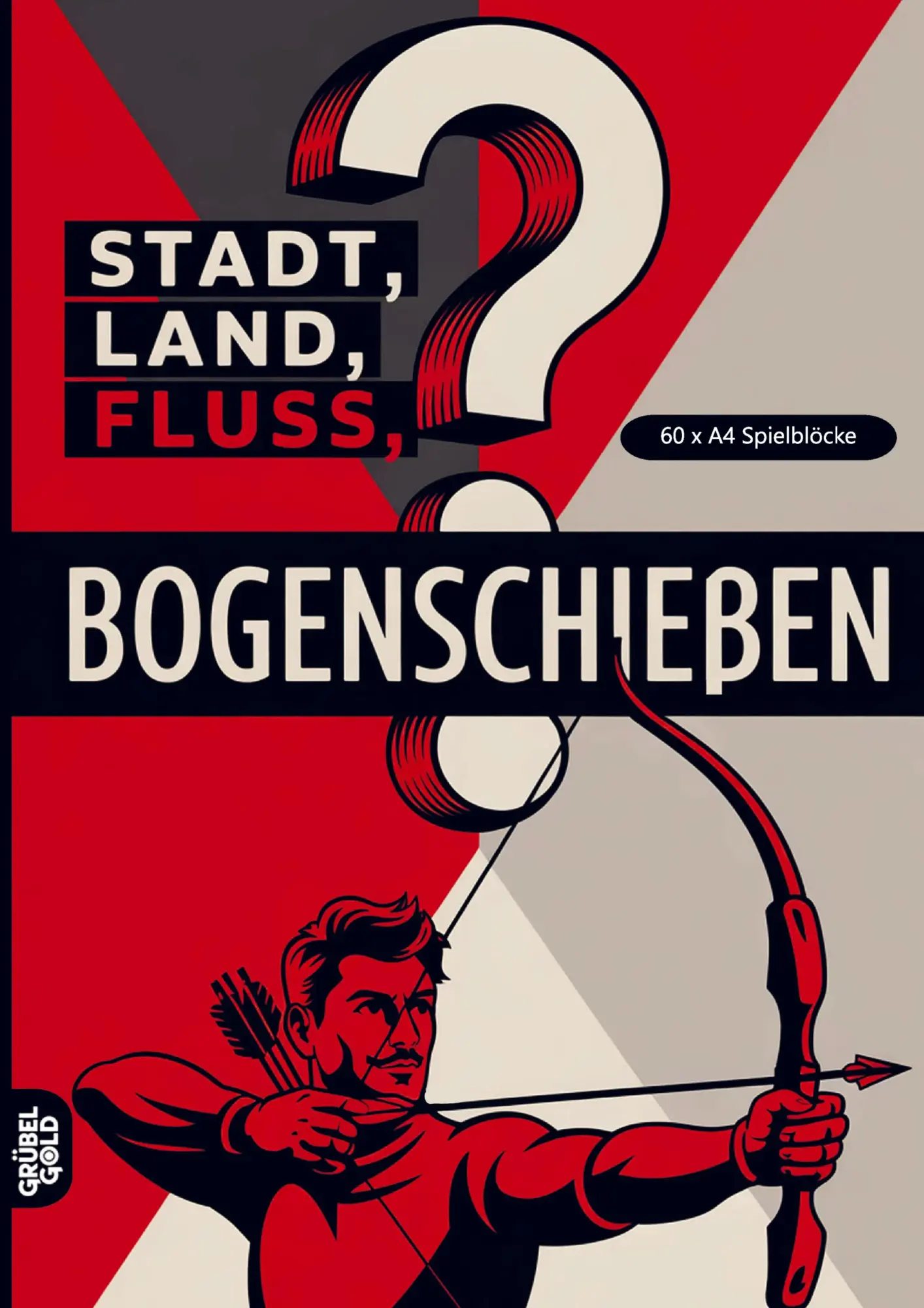 Cover: 9783693192214 | Stadt, Land, Fluss, Bogenschießen | Grübelgold Rätselhefte | Buch