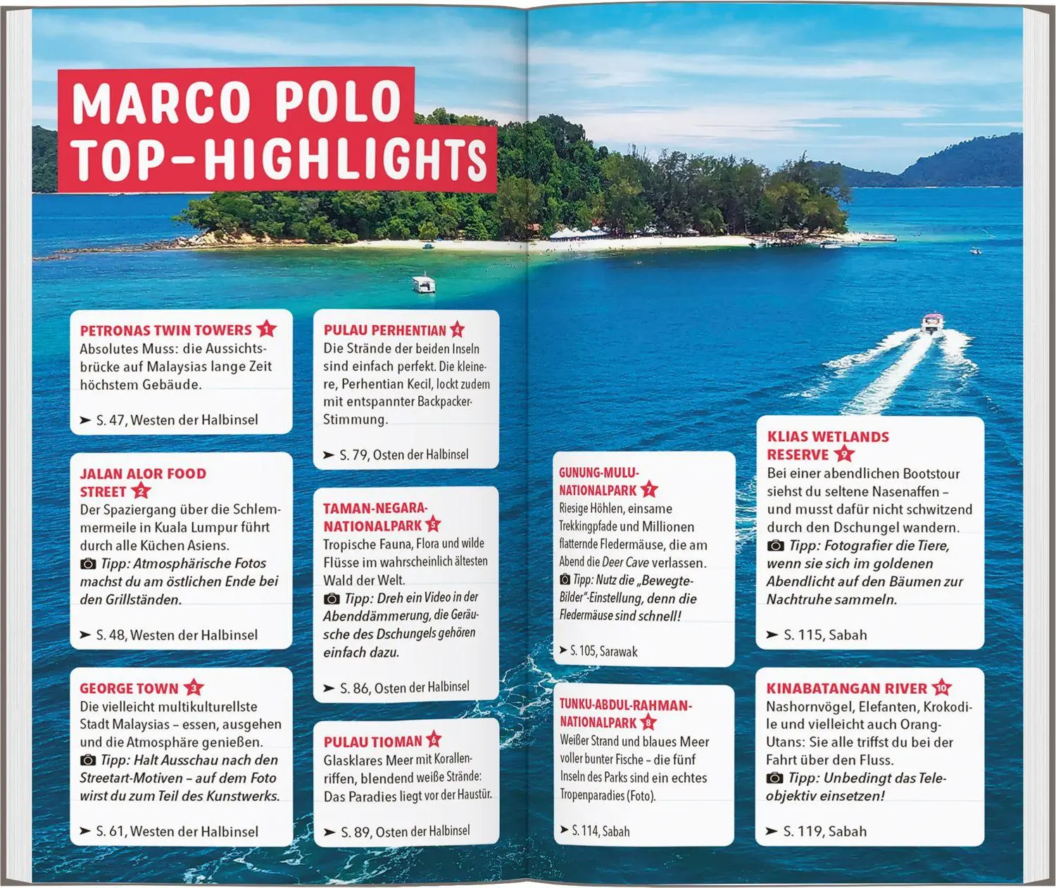 Bild: 9783829742214 | MARCO POLO Reiseführer Malaysia | Françoise Hauser (u. a.) | Buch