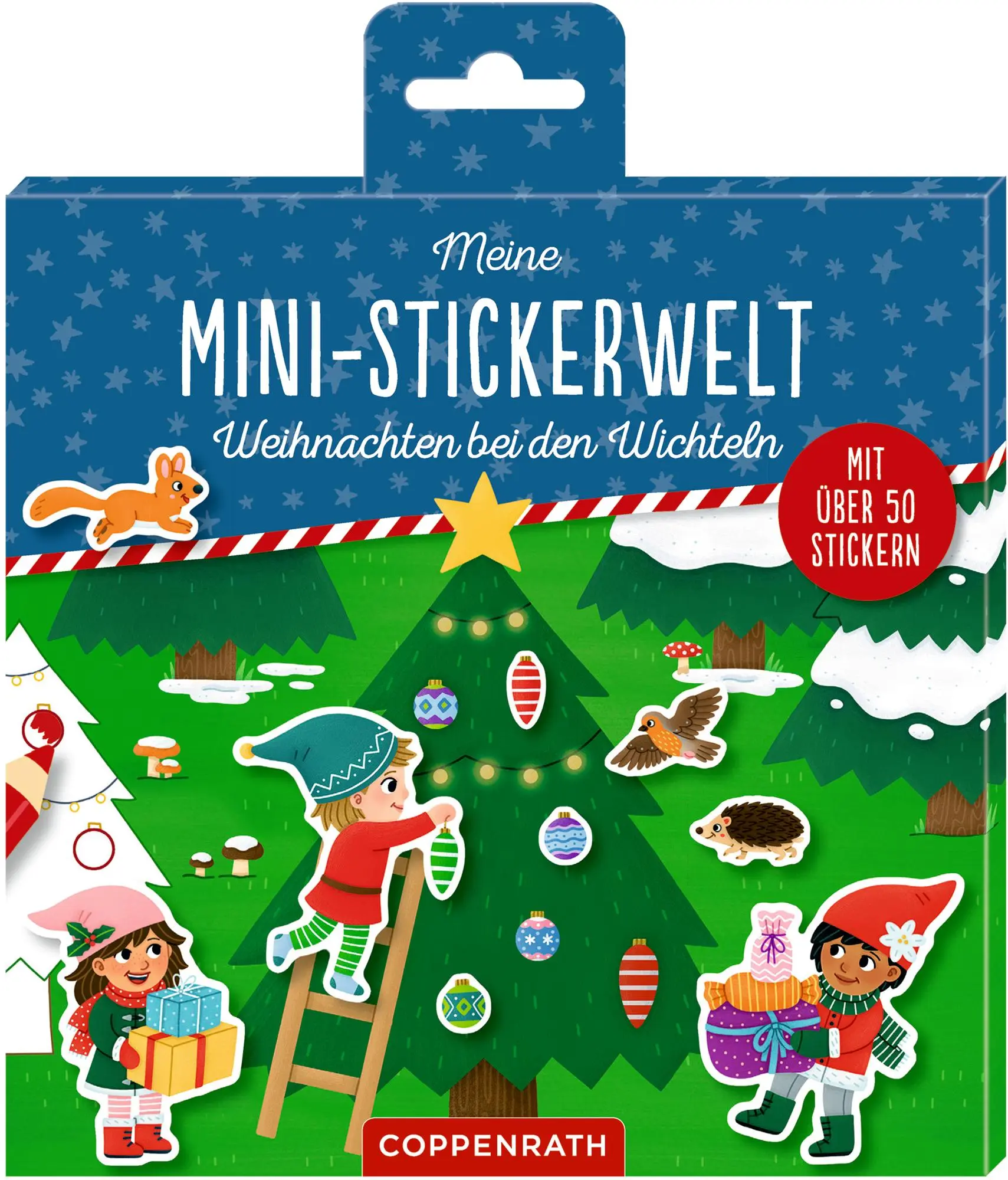 Cover: 4050003952314 | Meine Mini-Stickerwelt - Weihnachten bei den Wichteln | Ruby Warnecke