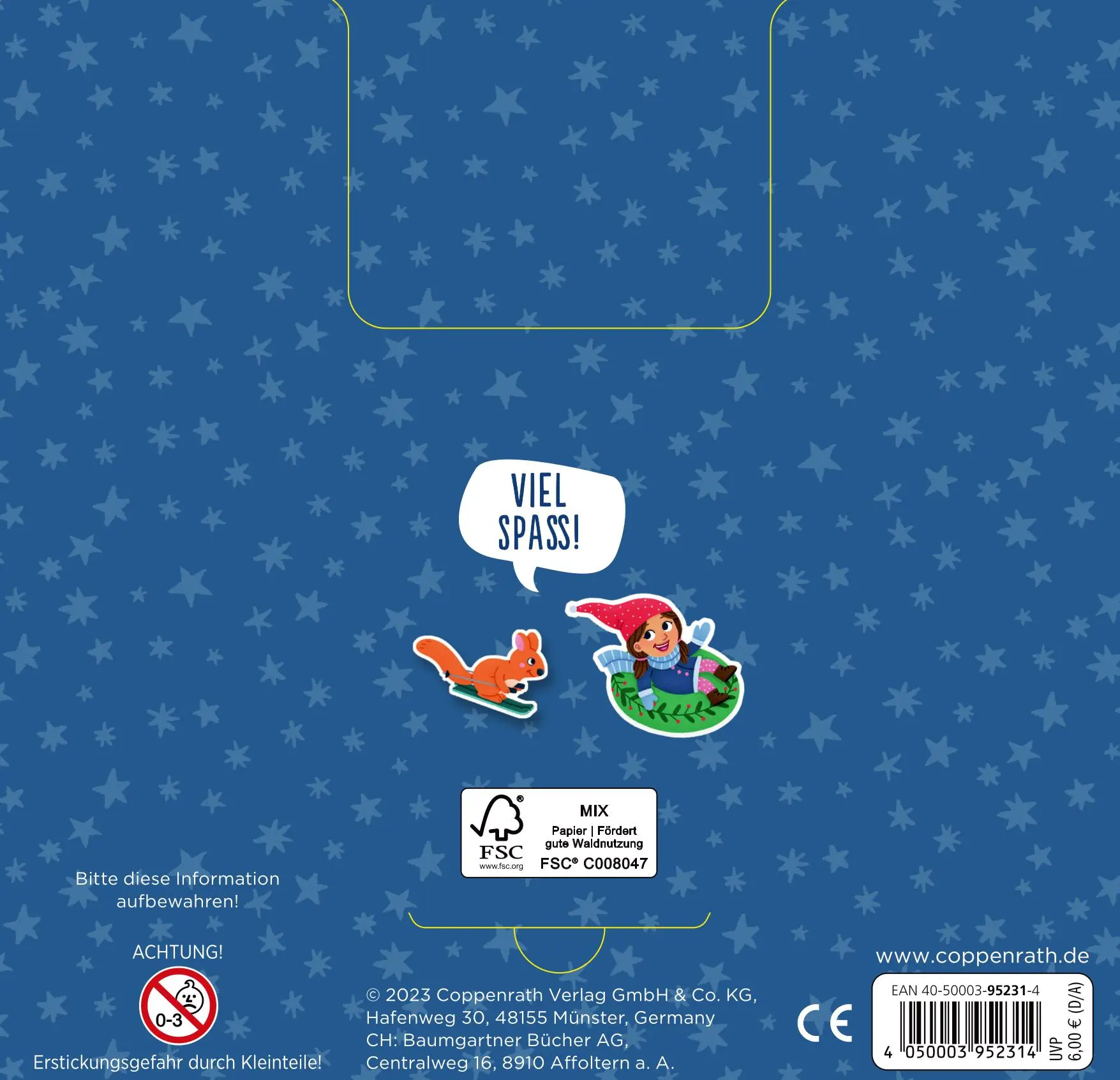 Rückseite: 4050003952314 | Meine Mini-Stickerwelt - Weihnachten bei den Wichteln | Ruby Warnecke