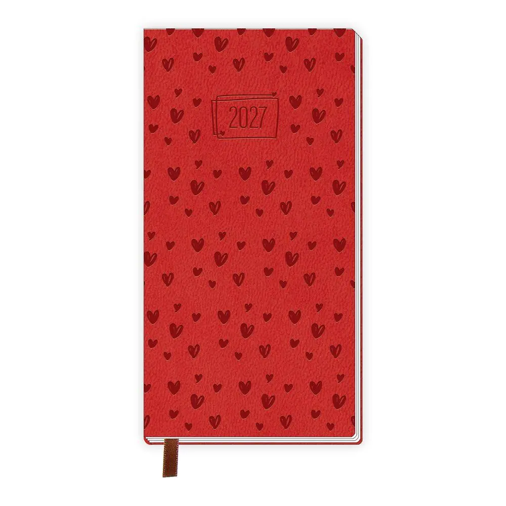 Cover: 4251901512314 | TRÖTSCH - Taschenterminer Soft Touch Herzchen 2027 | KG | Kalender