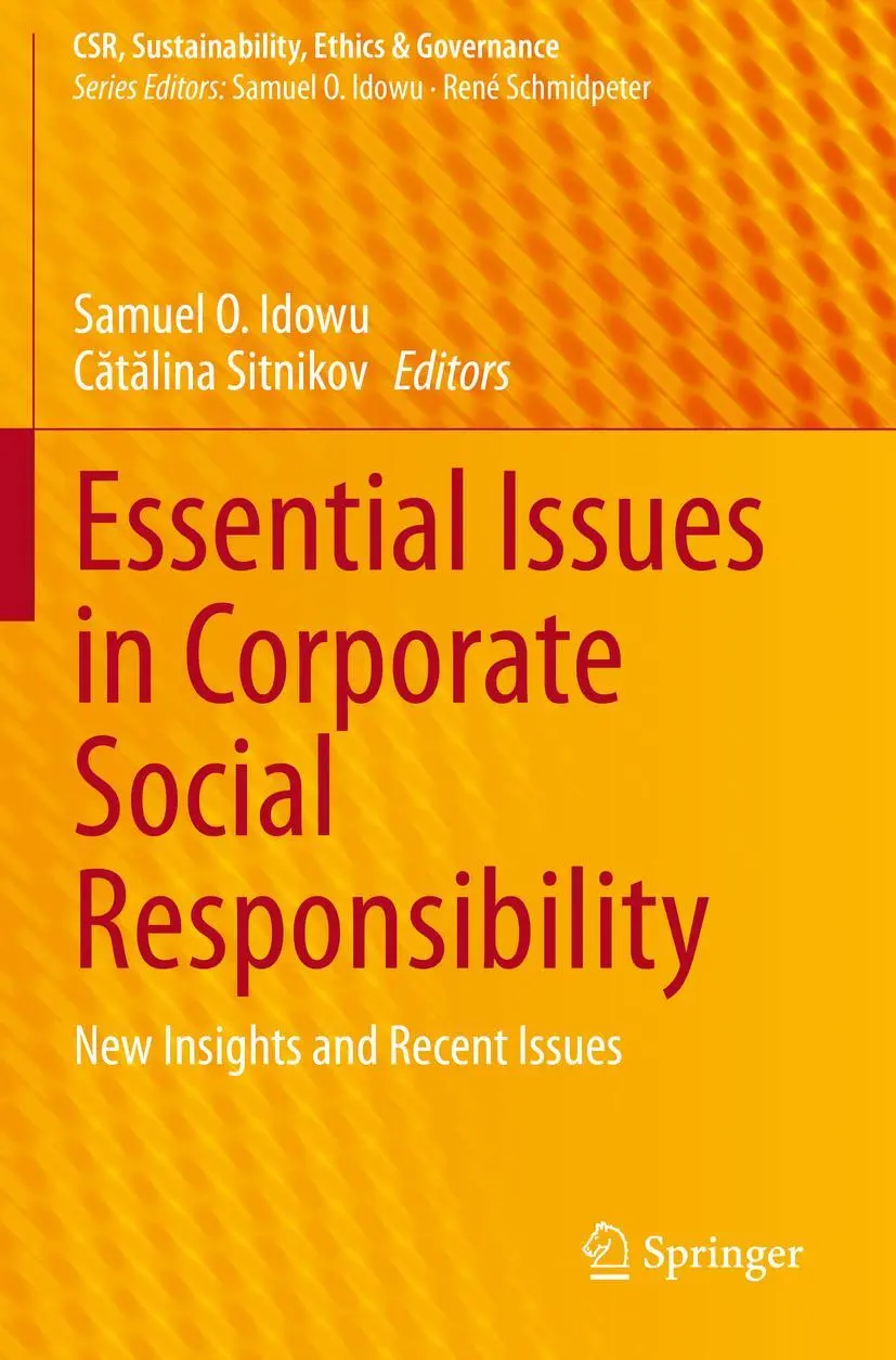 Cover: 9783030392314 | Essential Issues in Corporate Social Responsibility | Sitnikov (u. a.)