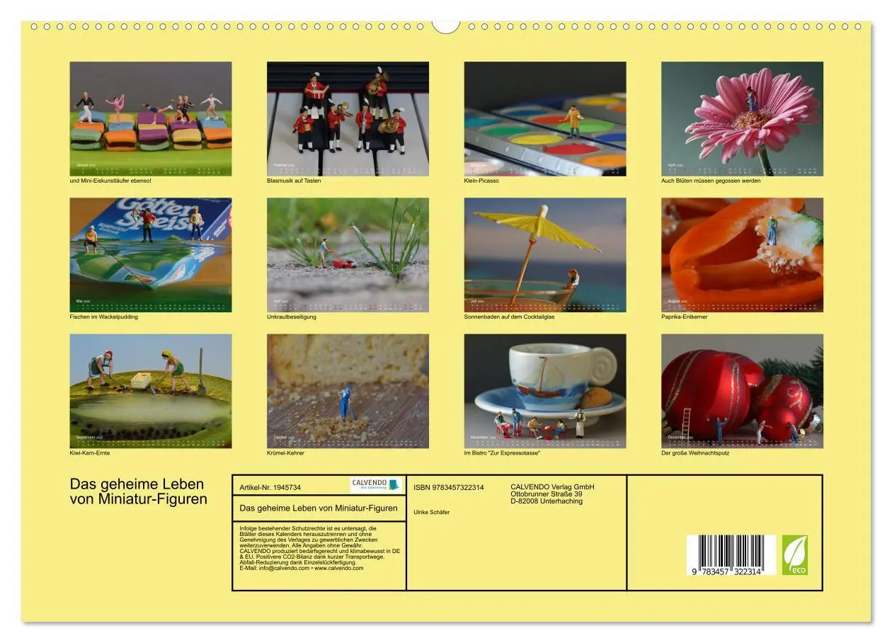 Bild: 9783457322314 | Das geheime Leben von Miniatur-Figuren (hochwertiger Premium...