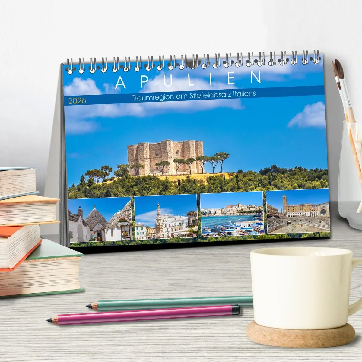 Bild: 9783457562314 | Apulien - Traumregion am Stiefelabsatz Italiens (Tischkalender 2026...