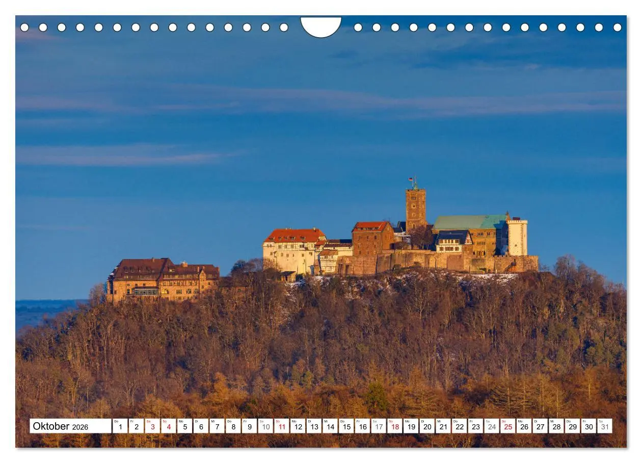 Bild: 9783457632314 | Historische Wartburg (Wandkalender 2026 DIN A4 quer), CALVENDO...
