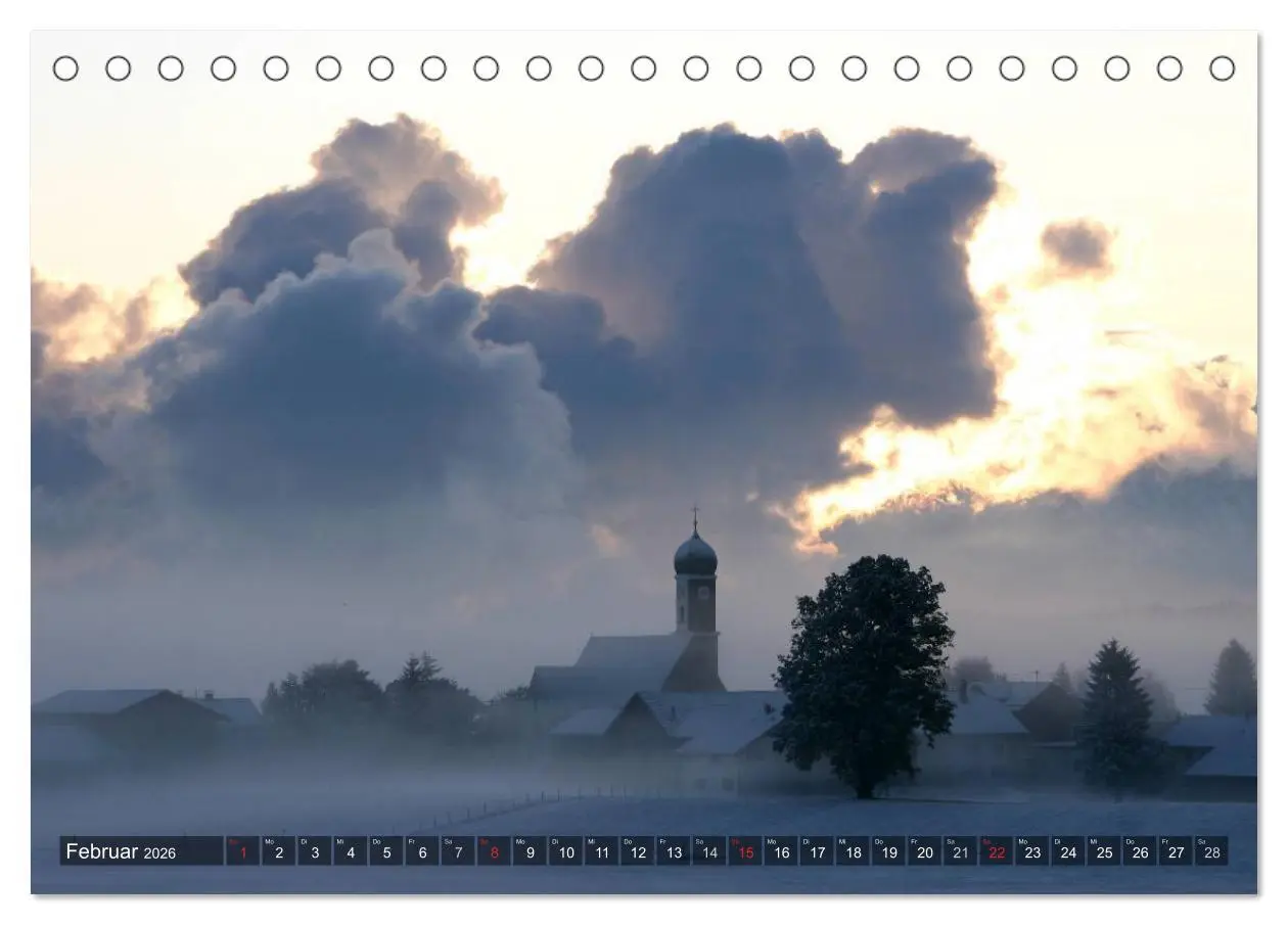 Bild: 9783516102314 | Ein Jahr im Allgäu (Tischkalender 2026 DIN A5 quer), CALVENDO...