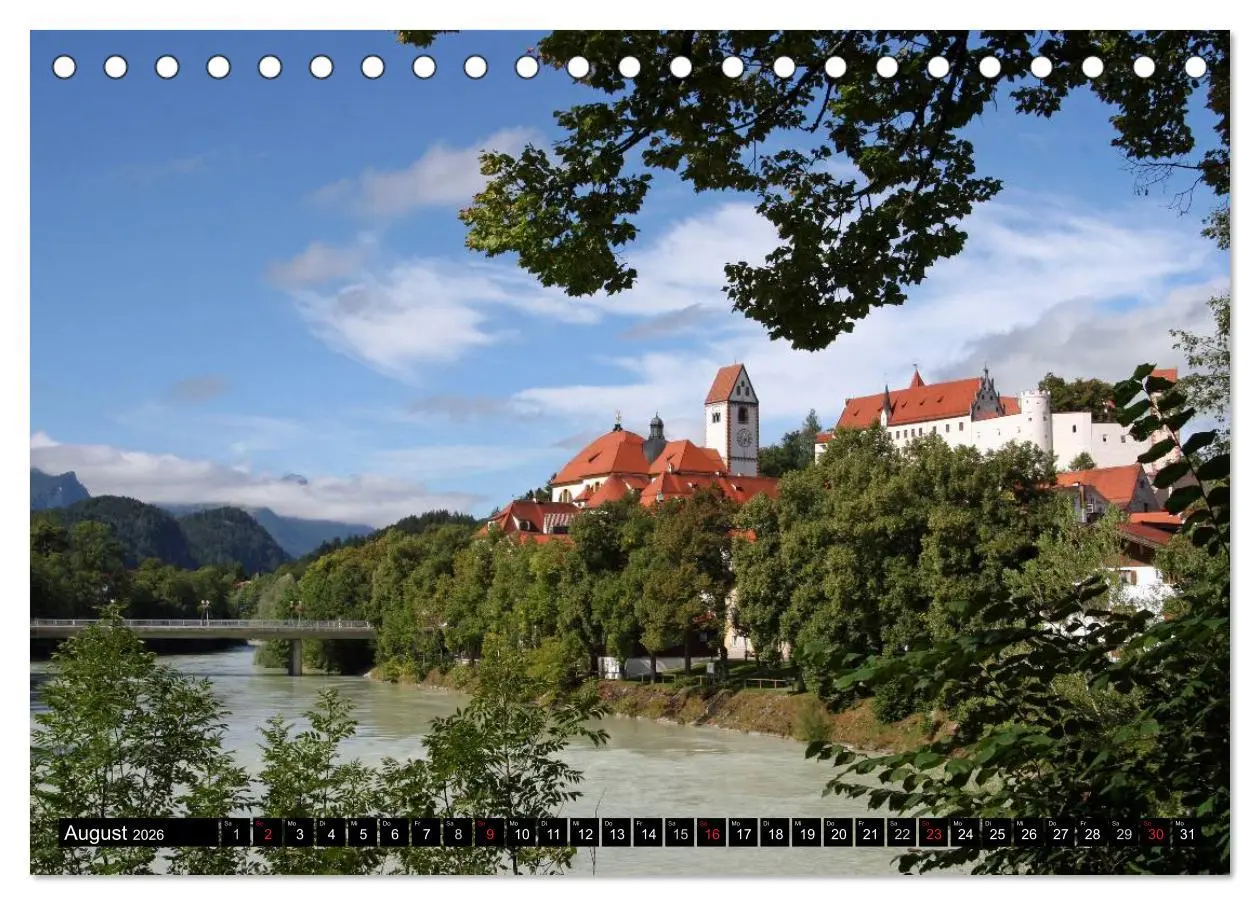 Bild: 9783516102314 | Ein Jahr im Allgäu (Tischkalender 2026 DIN A5 quer), CALVENDO...