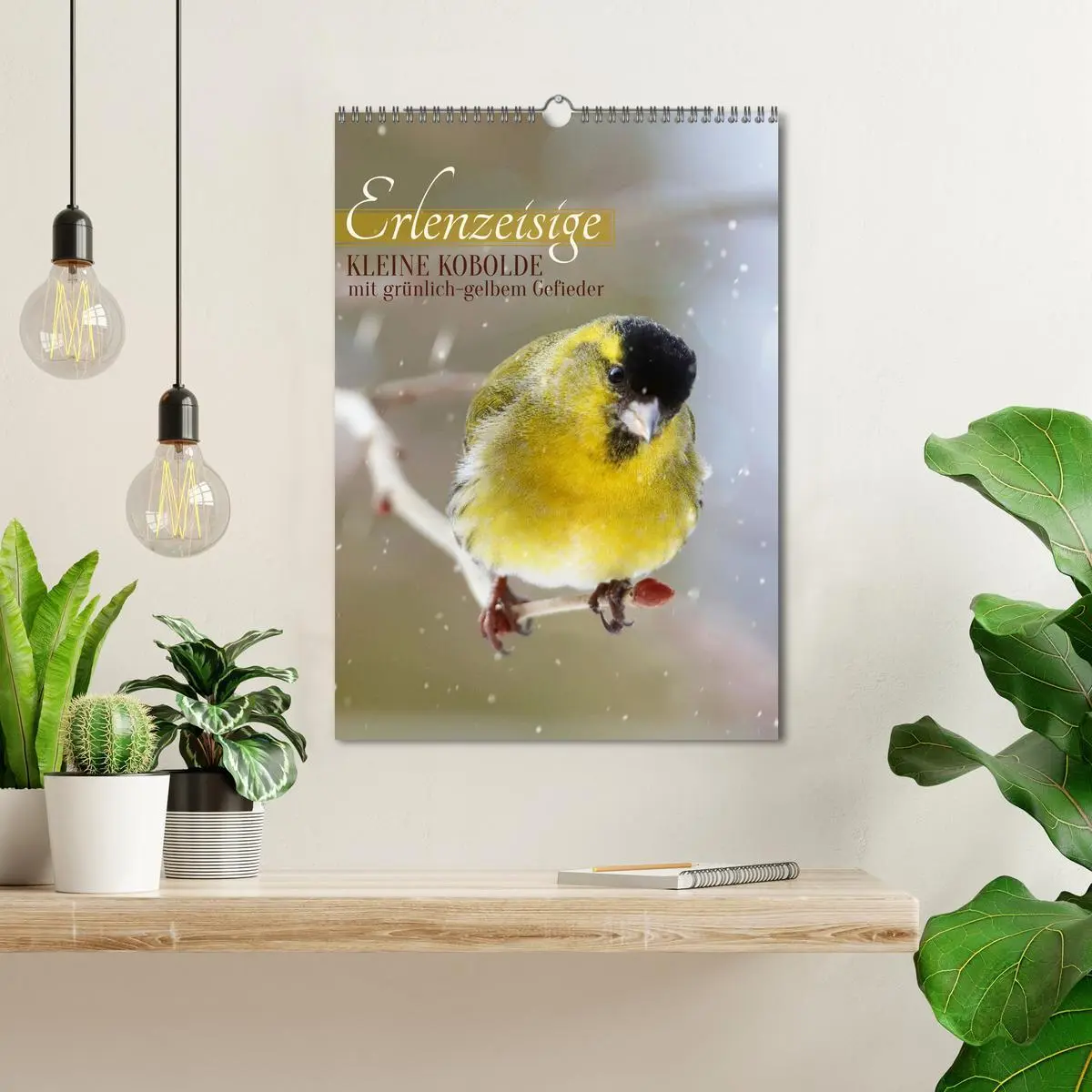 Bild: 9783516272314 | Erlenzeisige, kleine Kobolde (Wandkalender 2026 DIN A3 hoch),...