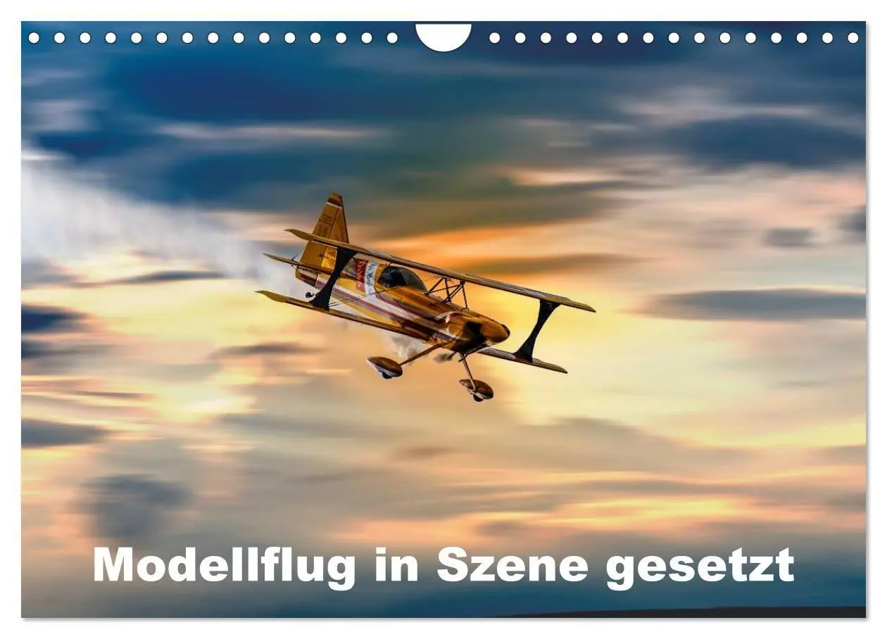Cover: 9783594182314 | Modellflug in Szene gesetzt (Wandkalender 2027 DIN A4 quer),...