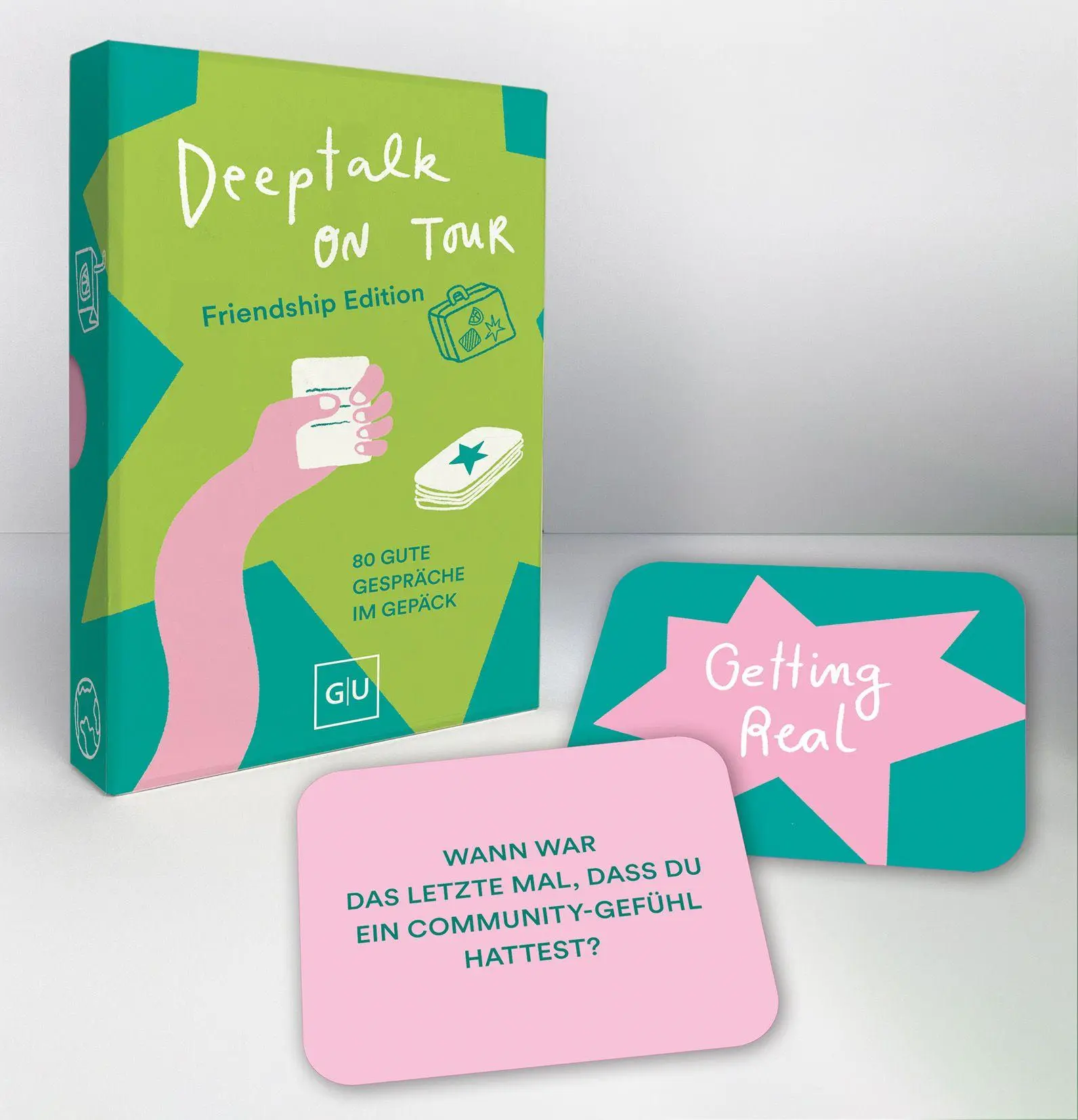 Cover: 9783758902314 | Deeptalk on Tour - Friendship Edition | 80 gute Gespräche im Gepäck