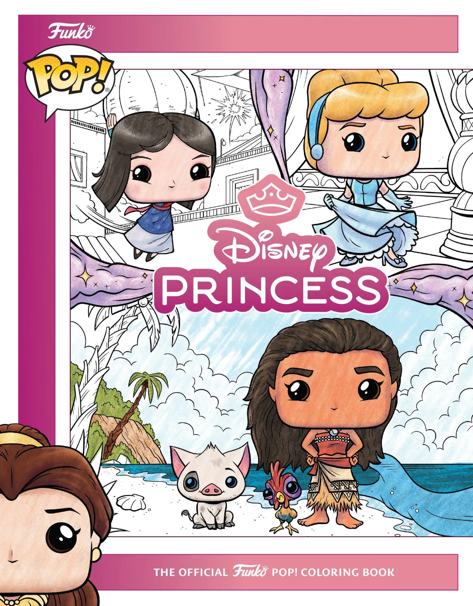 Insight Editions Disney Princesses Official Funko Pop! Coloring Book
