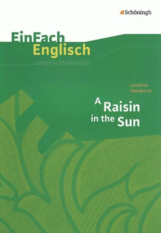 Cover: 9783140412414 | Raisin in the Sun. EinFach Englisch Unterrichtsmodelle | Taschenbuch