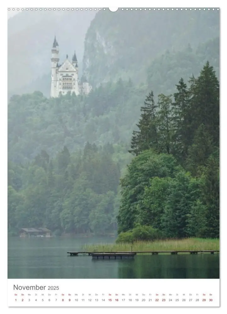 Bild: 9783435912414 | Alpenseen (Wandkalender 2025 DIN A2 hoch), CALVENDO Monatskalender