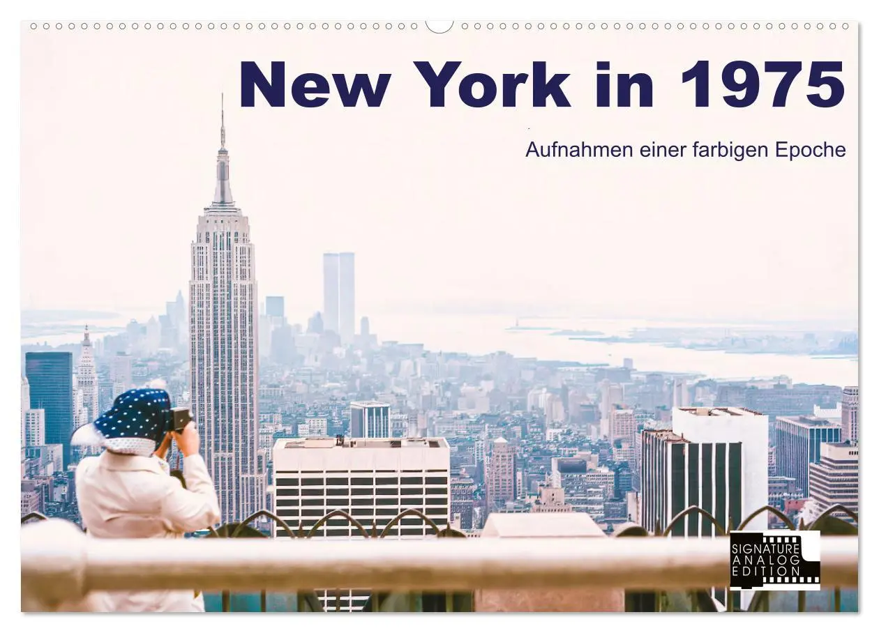 Cover: 9783457622414 | New York in 1975 (Wandkalender 2026 DIN A2 quer), CALVENDO...