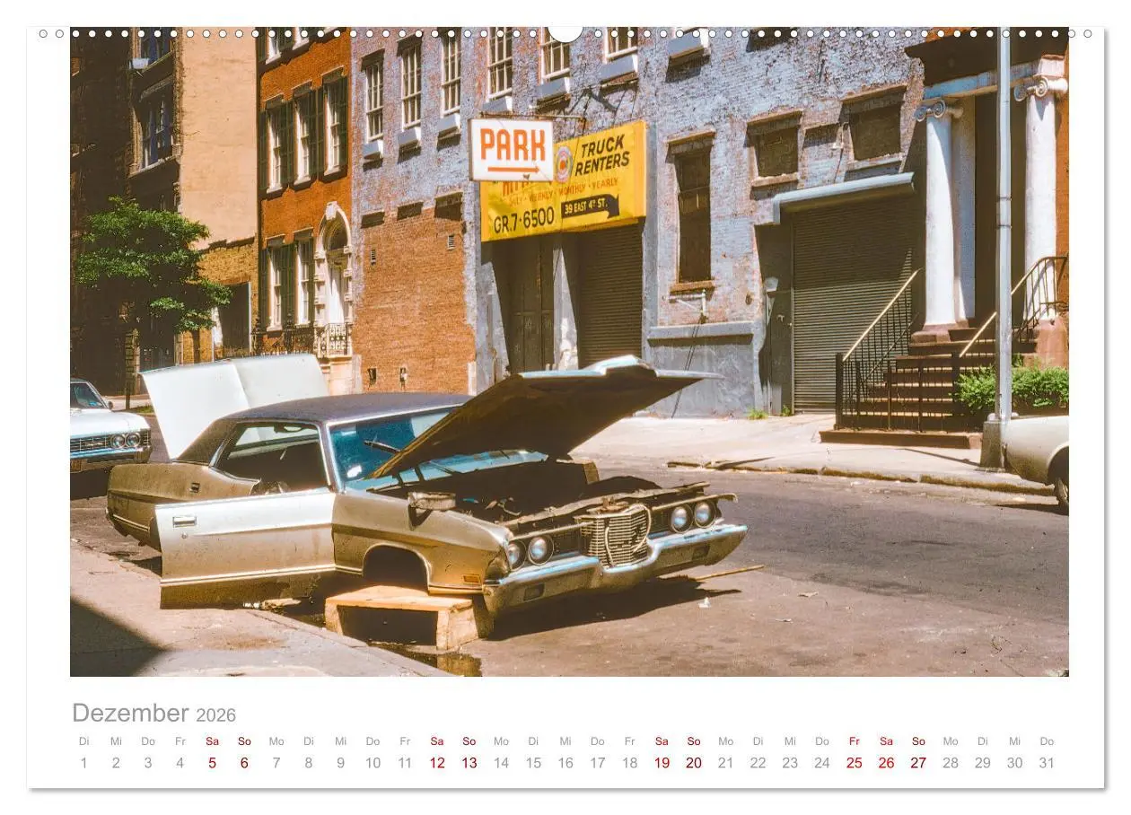 Bild: 9783457622414 | New York in 1975 (Wandkalender 2026 DIN A2 quer), CALVENDO...