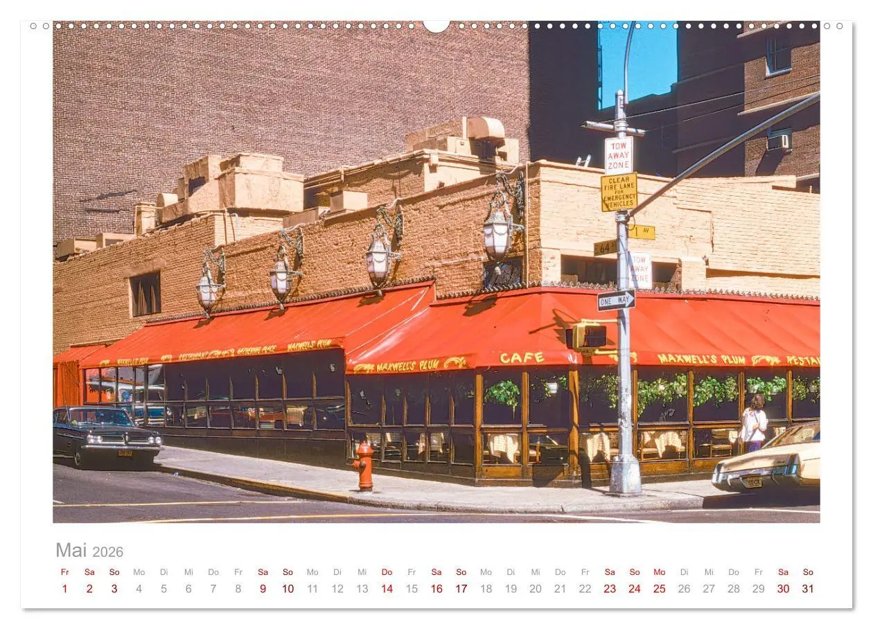 Bild: 9783457622414 | New York in 1975 (Wandkalender 2026 DIN A2 quer), CALVENDO...