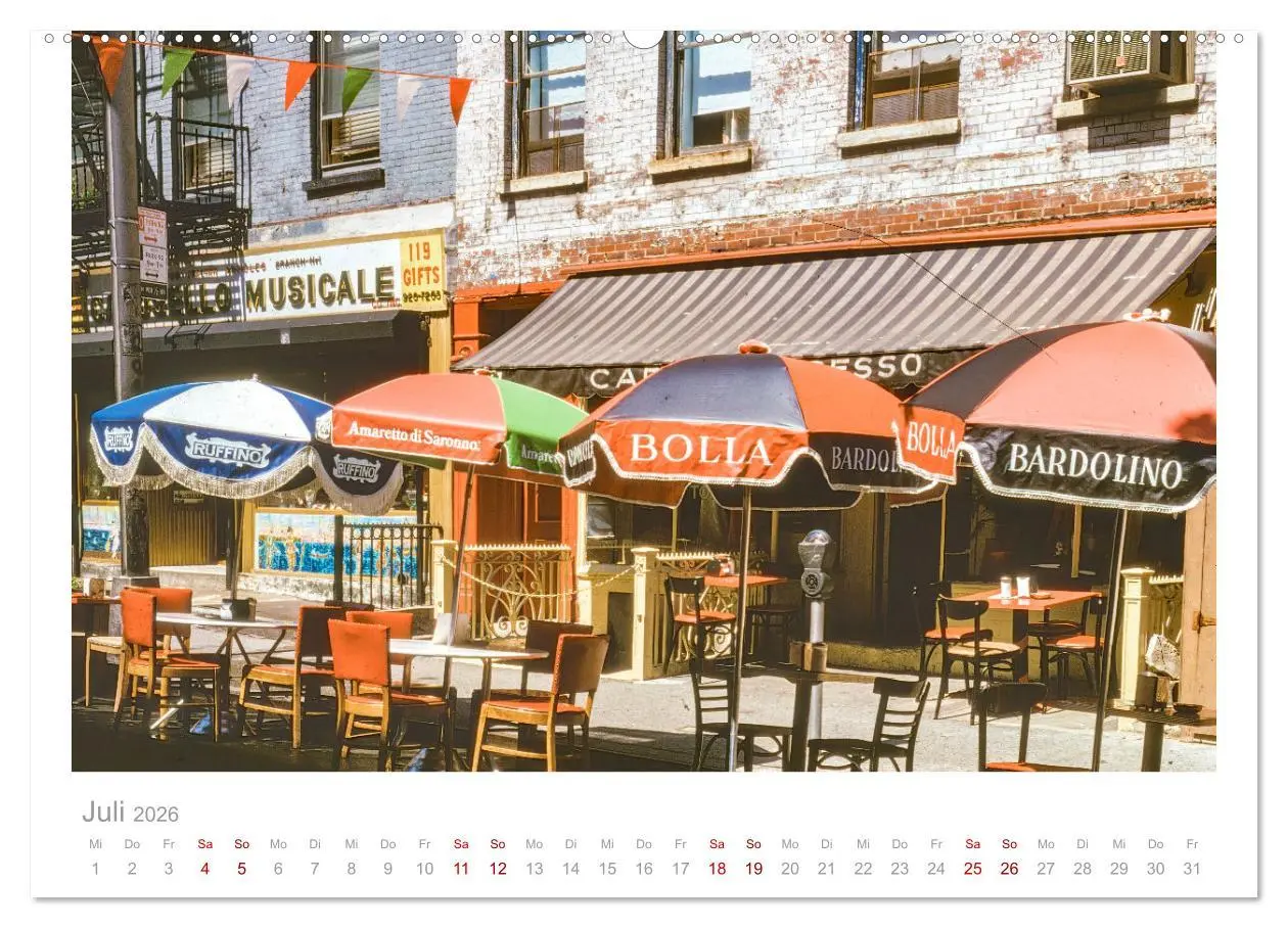 Bild: 9783457622414 | New York in 1975 (Wandkalender 2026 DIN A2 quer), CALVENDO...