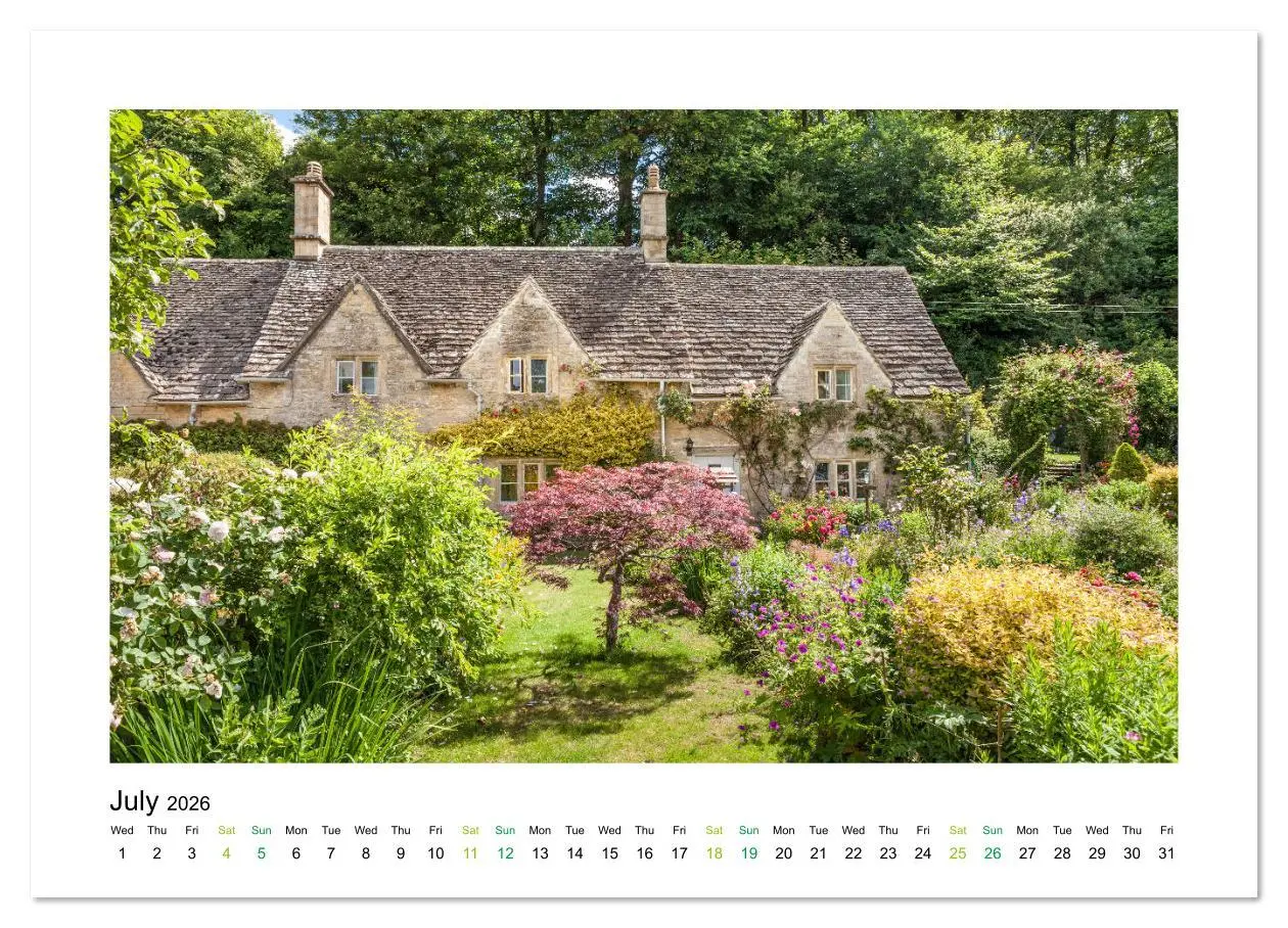 Bild: 9783516572414 | Charming Country Houses (Wall Calendar 2026 DIN A3 landscape),...