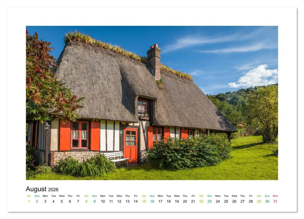 Bild: 9783516572414 | Charming Country Houses (Wall Calendar 2026 DIN A3 landscape),...