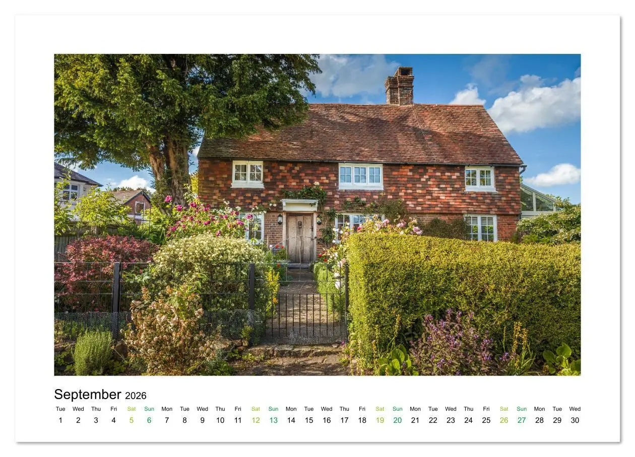 Bild: 9783516572414 | Charming Country Houses (Wall Calendar 2026 DIN A3 landscape),...