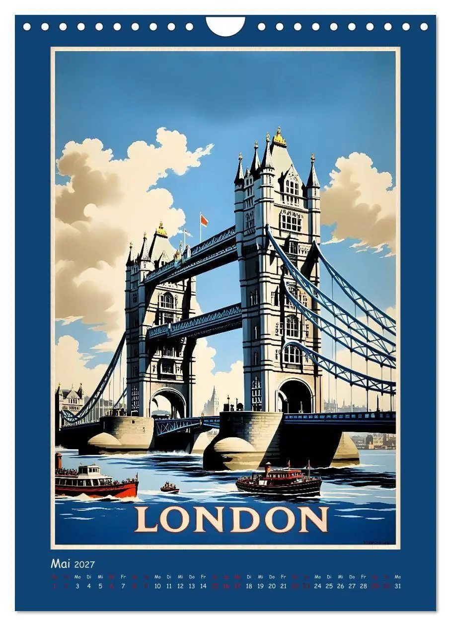 Bild: 9783516952414 | City Travel Poster - nostalgische Städtereise um die Welt...