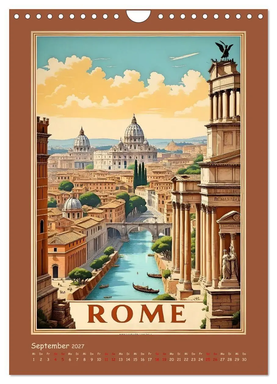Bild: 9783516952414 | City Travel Poster - nostalgische Städtereise um die Welt...