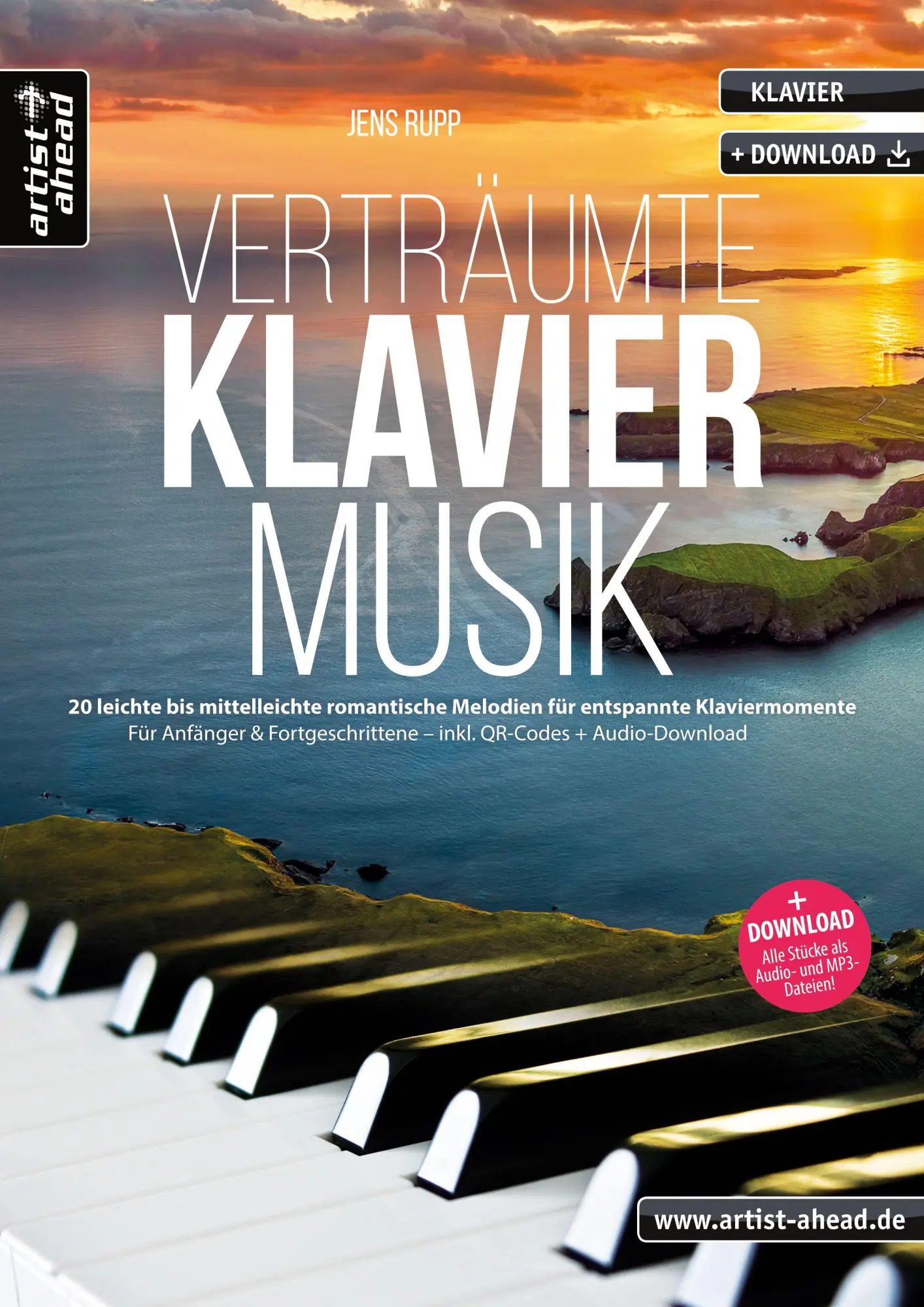 Cover: 9783866422414 | Verträumte Klaviermusik | Jens Rupp | Broschüre | 44 S. | Deutsch