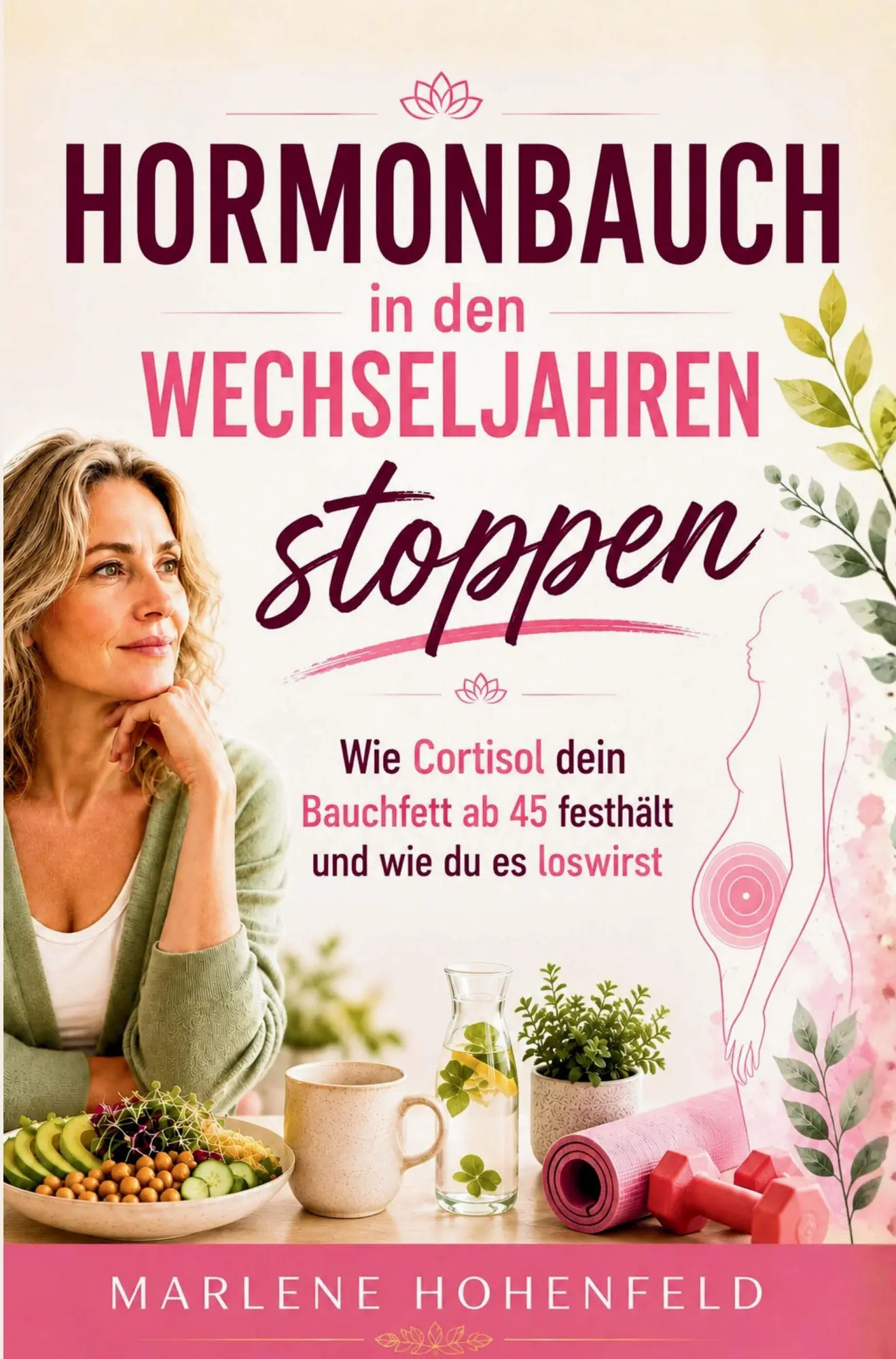 Cover: 9789403942414 | Hormonbauch in den Wechseljahren stoppen | Marlene Hohenfeld | Buch