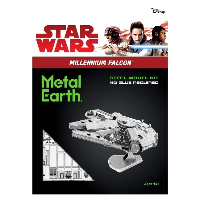 Bild: 32309012514 | Metal Earth: STAR WARS Falcon | Steel Model Kit | 502658 | 2018