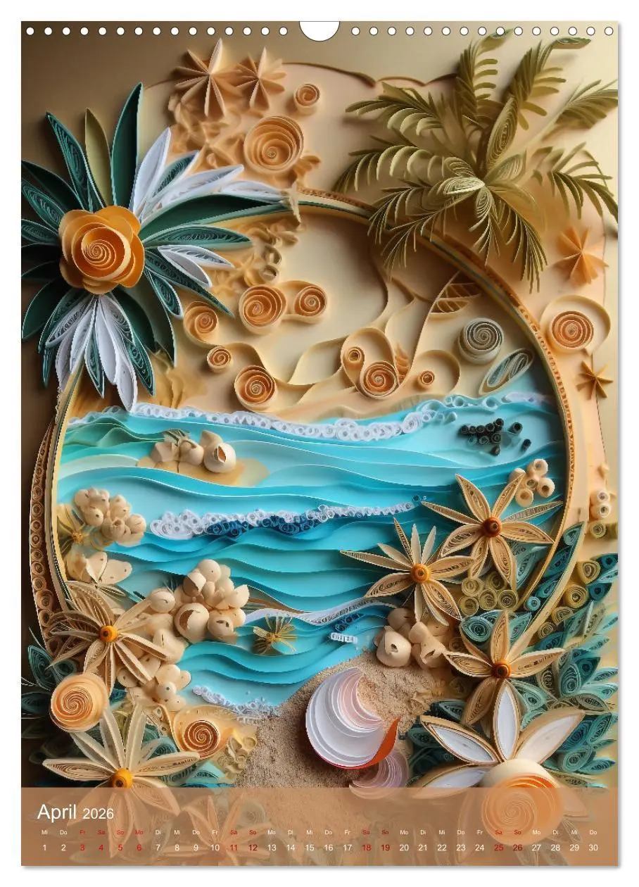 Bild: 9783516322514 | Wunder aus Papier (Wandkalender 2026 DIN A3 hoch), CALVENDO...