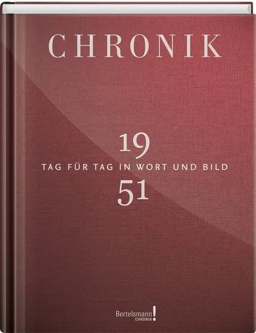 Cover: 9783945302514 | Chronik 1951 | Tag für Tag in Wort und Bild | Gütersloh 1Buch GmbH