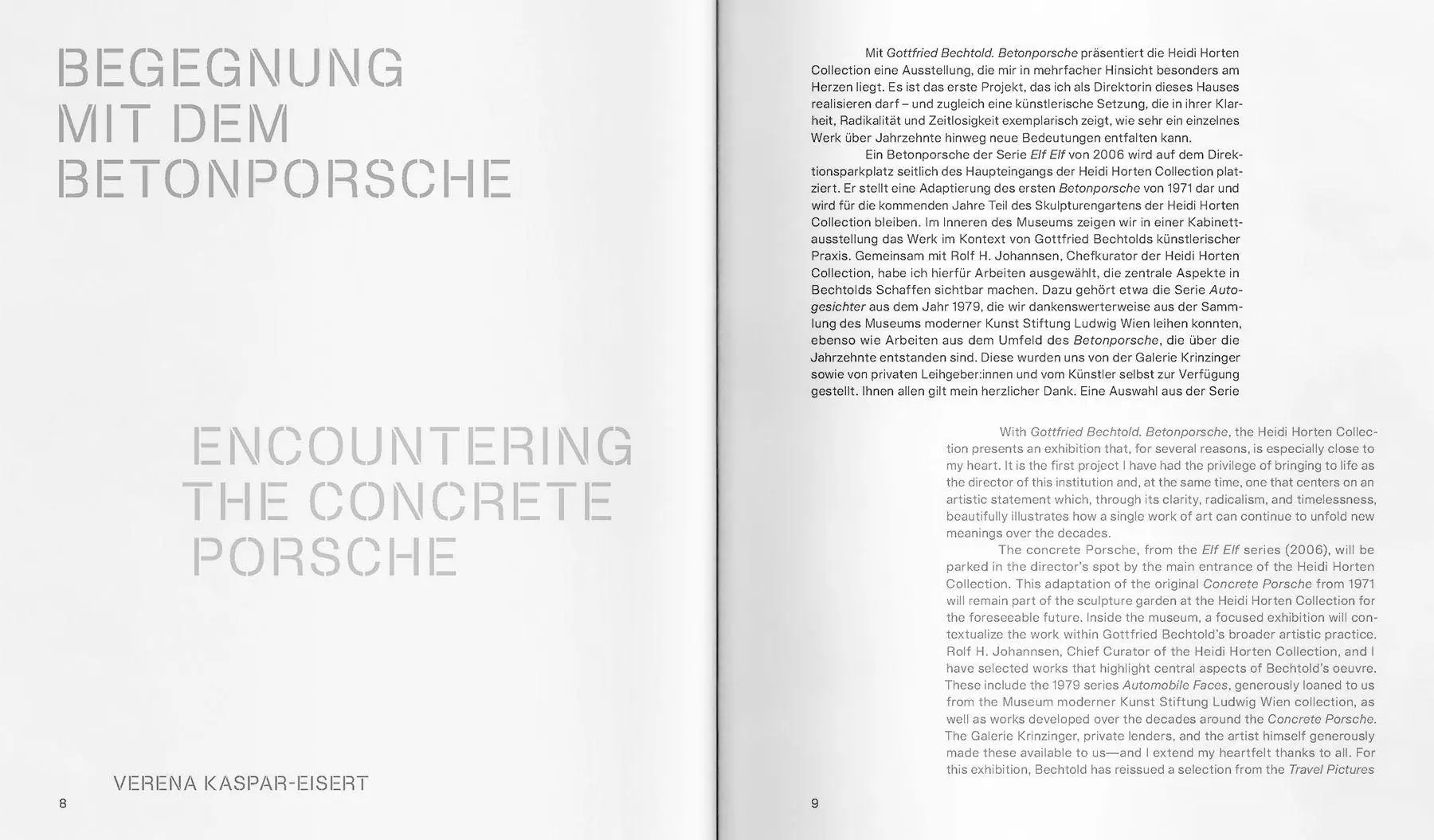 Bild: 9783991532514 | Gottfried Bechtold | Betonporsche | Rolf H. Johannsen (u. a.) | Buch