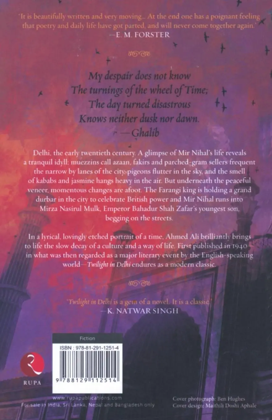 Rückseite: 9788129112514 | Twilight in Delhi | Ahmed Ali | Taschenbuch | Kartoniert / Broschiert