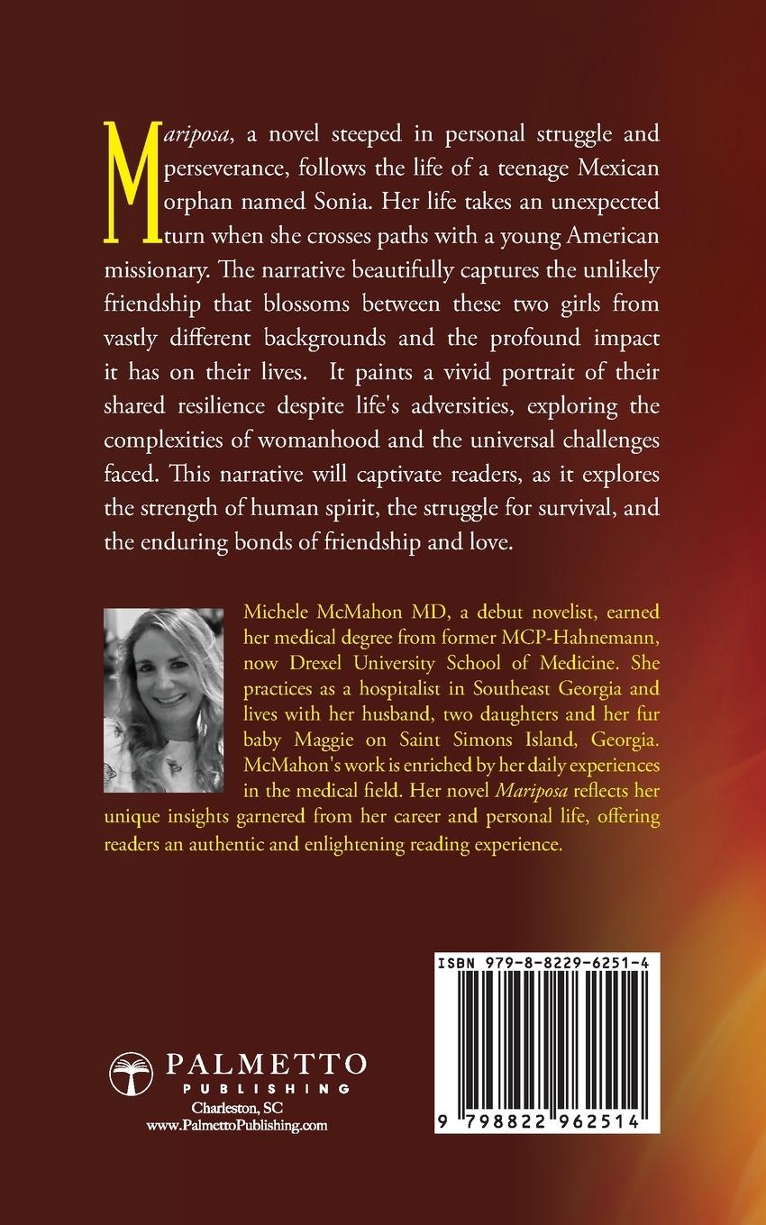 Rückseite: 9798822962514 | Mariposa | Michele McMahon MD | Taschenbuch | Englisch | 2024