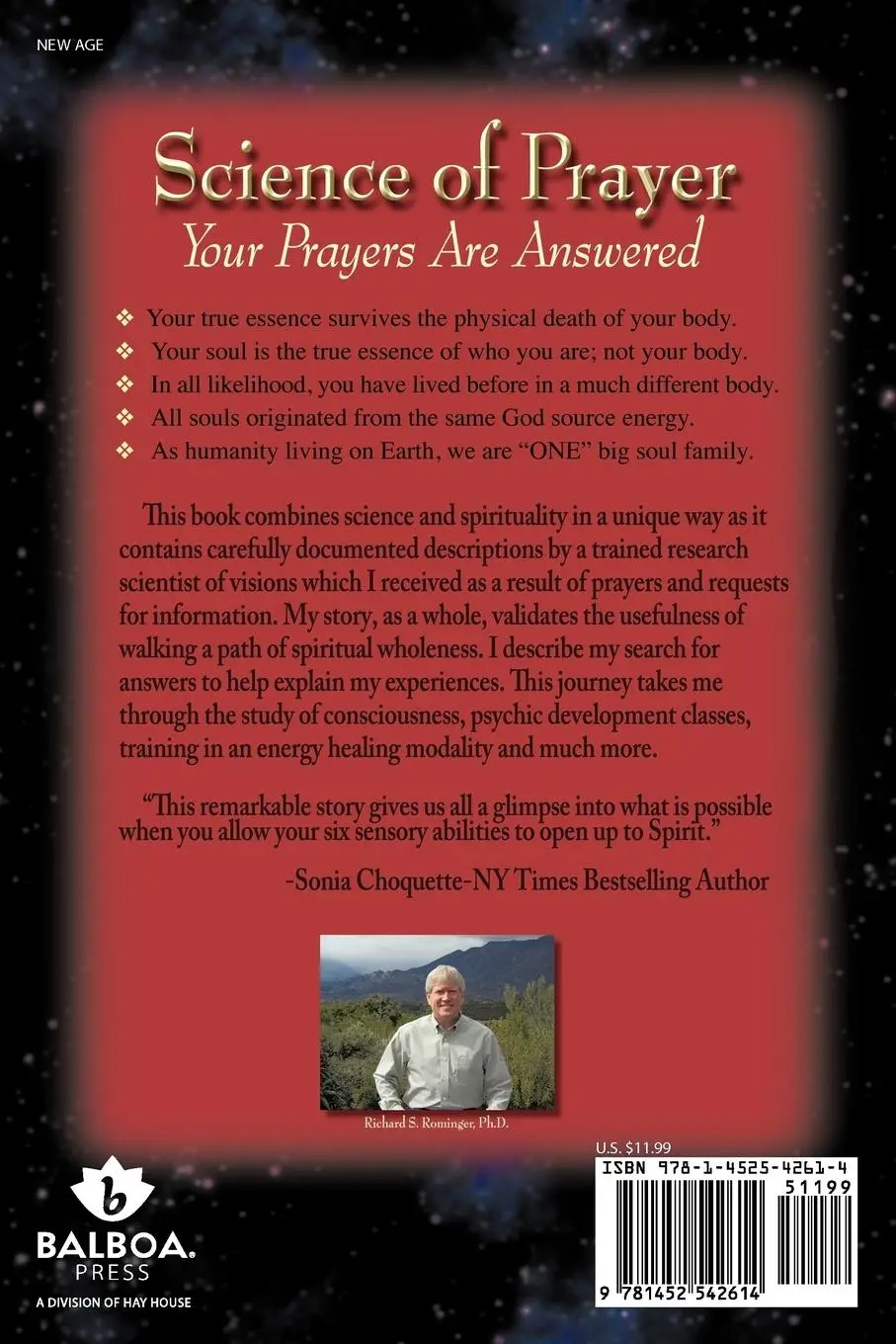 Rückseite: 9781452542614 | Science of Prayer | Your Prayers Are Answered | Richard S. Rominger