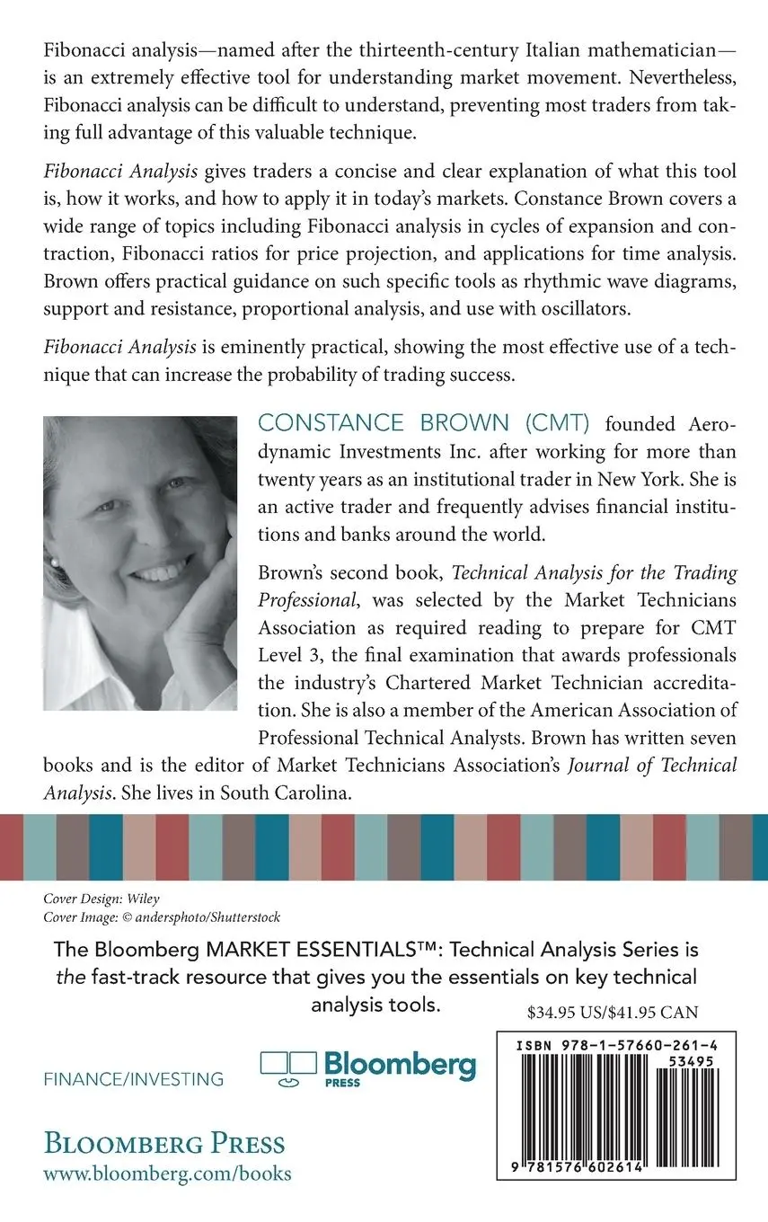 Rückseite: 9781576602614 | Fibonacci Analysis | Constance Brown | Buch | Englisch | 2008 | Wiley