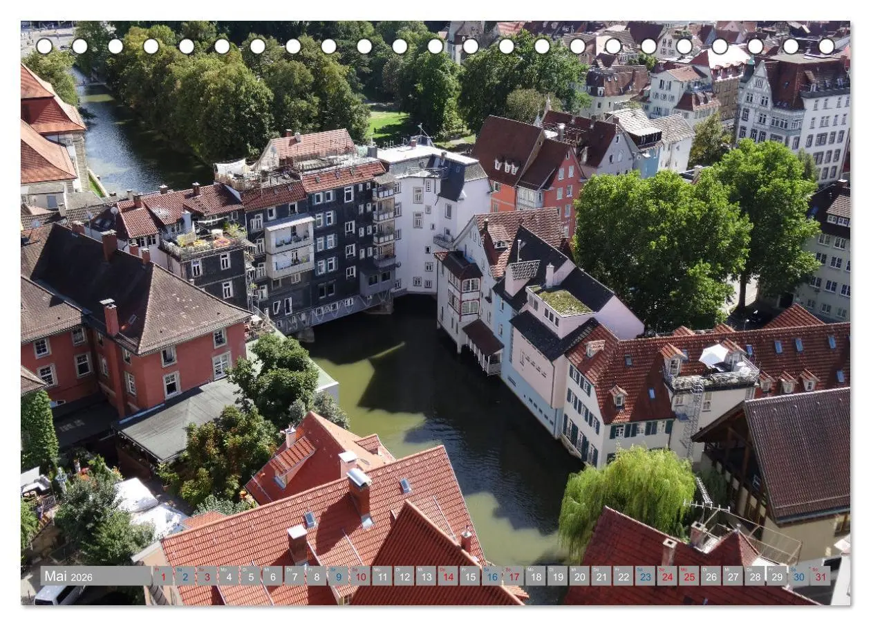 Bild: 9783457602614 | Esslingen a. N., die ehemalige Reichsstadt im Blick (Tischkalender...