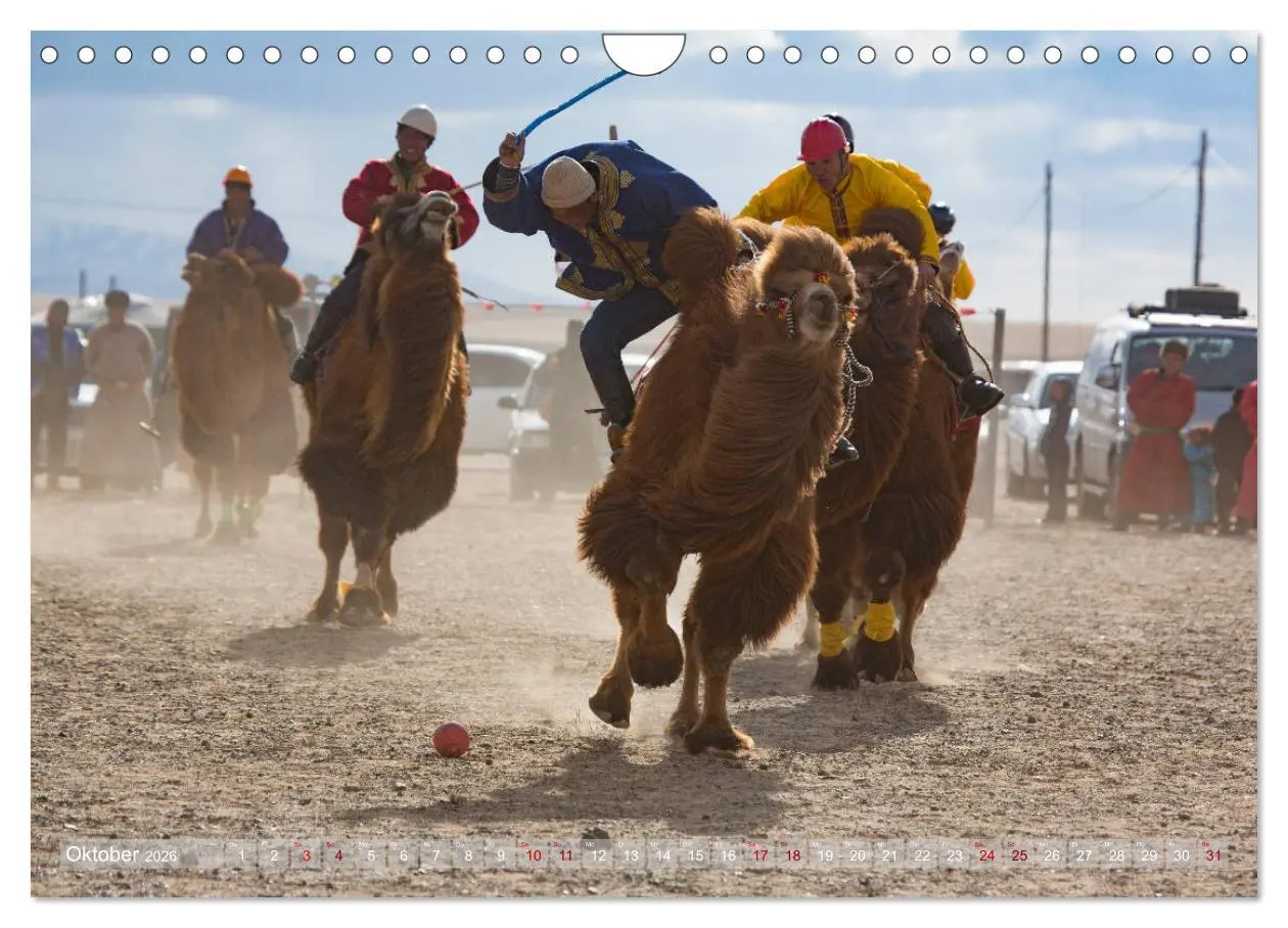 Bild: 9783457842614 | Mongolei - imposantes Land (Wandkalender 2026 DIN A4 quer),...
