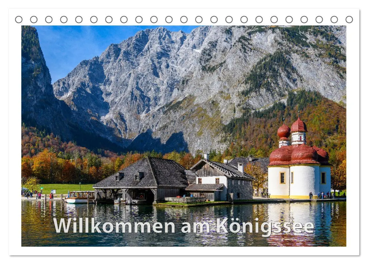Cover: 9783516002614 | Willkommen am Königssee (Tischkalender 2026 DIN A5 quer), CALVENDO...